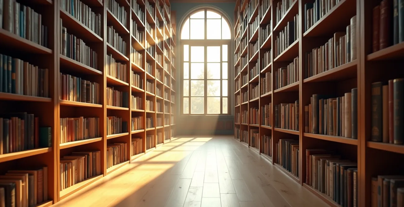 Metaphorische Darstellung der Identifikation von Content-Lücken in der Wettbewerbslandschaft