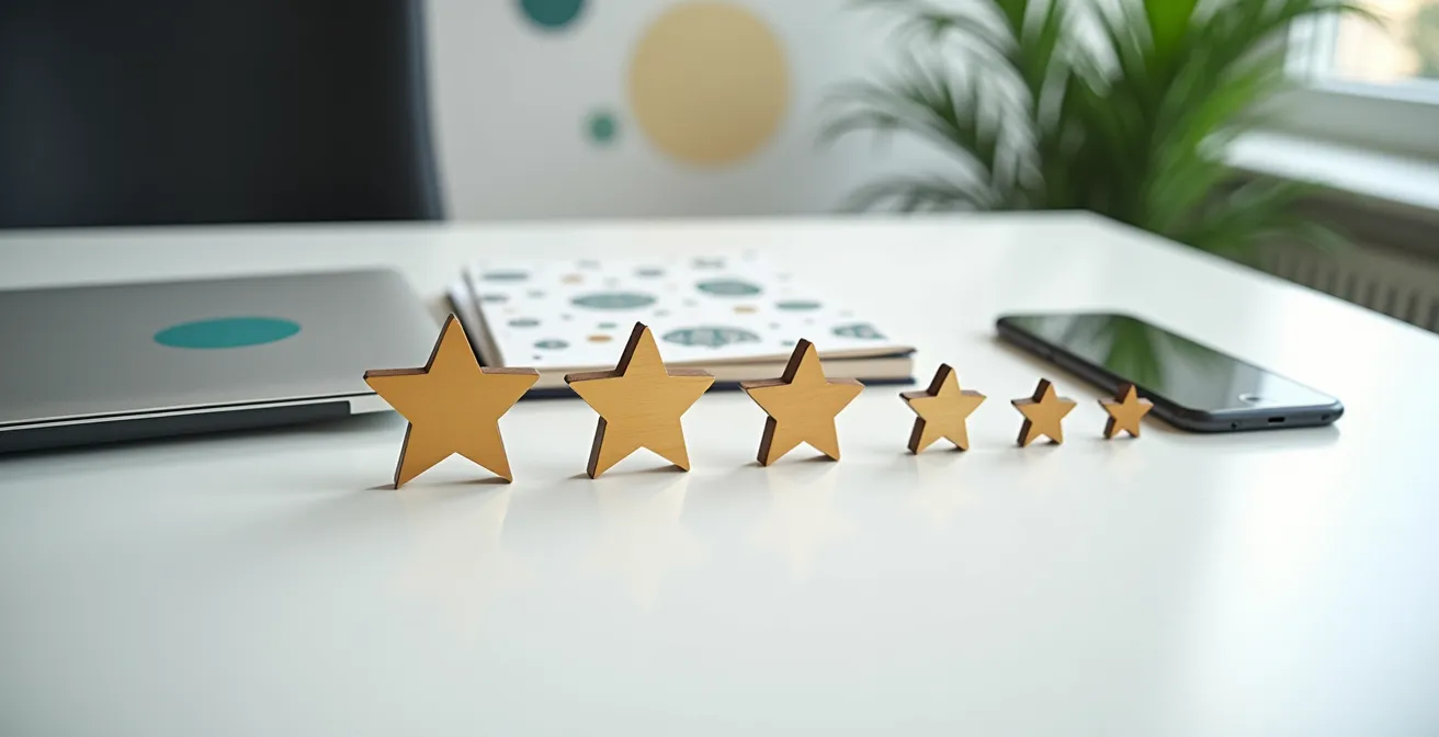 Rich Snippets mit Sternebewertungen in Suchergebnissen
