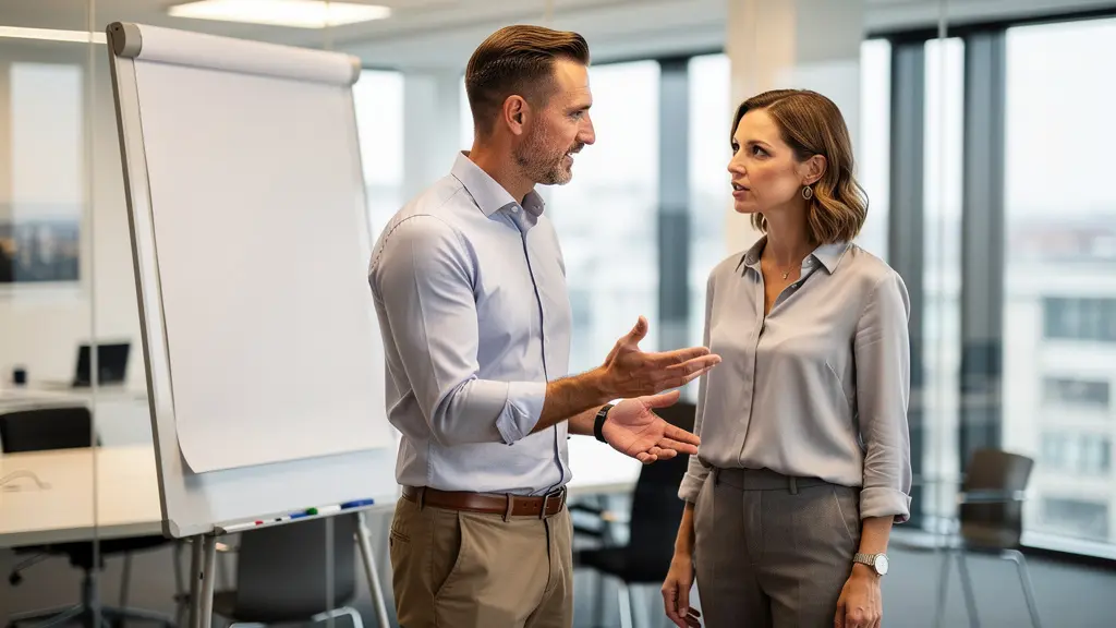 Marketing- und IT-Team im Gespräch über Videoplattform-Sicherheit Marketing- und IT-Team im Gespräch über Videoplattform-Sicherheit